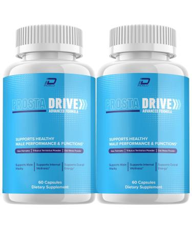 ProstaDrive Supplement Prosta Drive Capsule Advanced Formula Supplements Health Reviews (2 Pack - 120 Capsules)