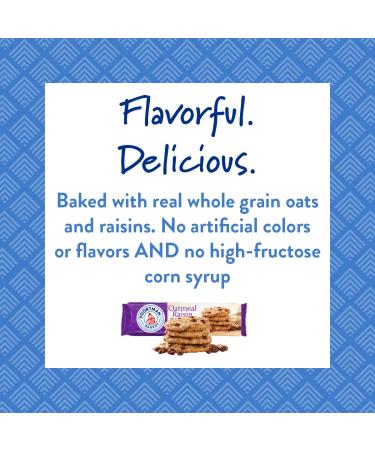Voortman Bakery Oatmeal Raisin Cookies - Real Whole Grain Oats & Raisins, No Artificial Colors or Flavors, Pack of 4 - Buy Online on GoSupps.com