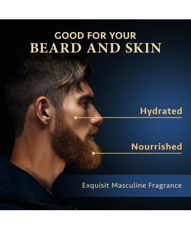 Organic Beard Oil for Men - 100ml Vegan Care Product with Argan, Almond Oil & Vitamin E - Promotes Beard Growth - Ideal Daily Beard Care Gift - By Satin Naturel - Buy Online on GoSupps.com