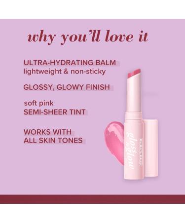 Buy Burt's Bees Gloss and Glow Glossy Balm - 100% Natural Origin Winning in Pink - International Shipping Available - Buy Online on GoSupps.com