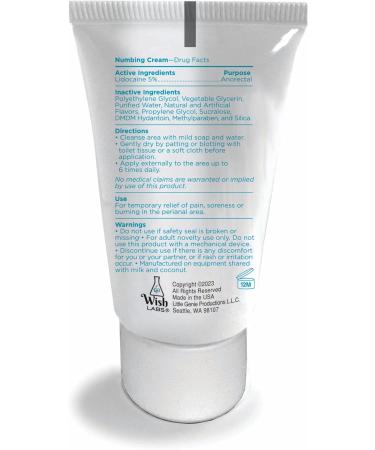 REAL NUMB (Pack of 2) Maximum Strength Lidocaine 5% Anorectal Cream | Hemorrhoid Relief | 44g Tube (2 Pack) - Buy Online on GoSupps.com