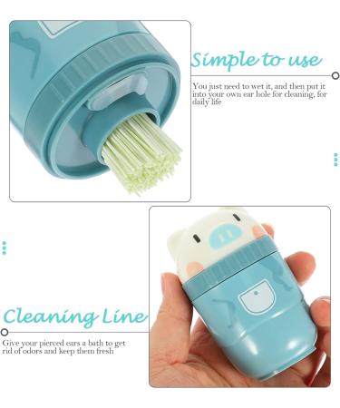 Ear Floss Earring Hole Cleaner - 240pcs Sky-Blue Piercing Aftercare Line - Buy Online on GoSupps.com