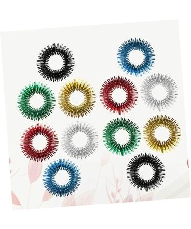 Buy Healvian 24 STK Finger Massage Roller Set - Noiseless Acupressure Rings for Stress Relief | International Shipping Available - Buy Online on GoSupps.com