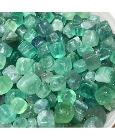 10pc Rough Natural Crystal Quartz Cube Stone Decoration Green Fluorite Quartz Tumbled for Ornaments Gifts Natural Stones and Minerals - Buy Online on GoSupps.com
