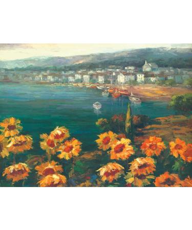 SUNFLOWER HARBOR by Lawson (40Wx30H on CANVAS BY ATC)