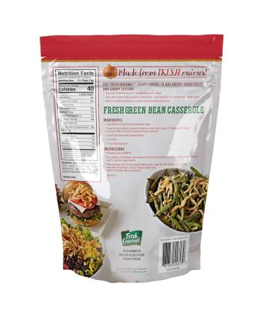 Original Crispy Onions 24 oz | Low Carb Snack & Salad Topper | Fresh Gourmet Crunchy Onions - Buy Online on GoSupps.com