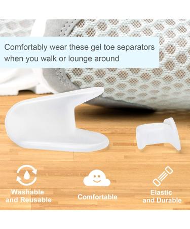 Buy Bukihome Silicone Toe Separator - 8 Pieces for Bunion Relief & Overlapping Toes | Best Toe Spacers for Comfort - Buy Online on GoSupps.com