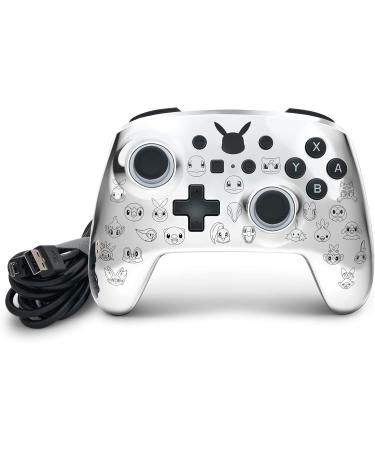 PowerA Enhanced Wired Controller - Pikachu Black & Silver for Nintendo Switch - Buy Online on GoSupps.com
