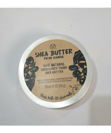 The Body Shop Shea Butter 100% Natural for dry Skin Green Scent Vegan - Buy Online on GoSupps.com