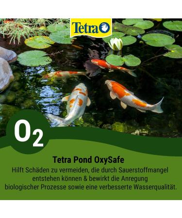 Tetra Pond OxySafe - 500ml Oxygen Booster for Garden Pond | Combat Oxygen Deficiency - Buy Online on GoSupps.com