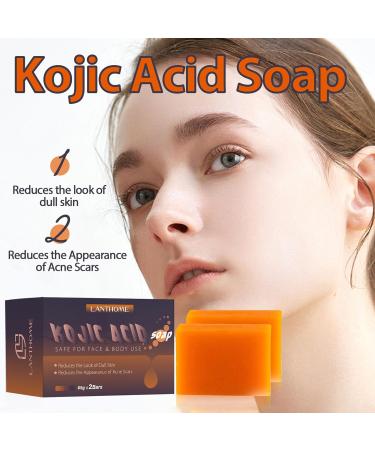Kojic Acid Soap Olive Oil Soap Kojic Acid Soap Original Olive Oil Soap Bar for Face And Body Acne Dark Spots Hyperpigmentation Smooth Skin Mens Soap Bar for Improve Uneven Skin Tone - Buy Online on GoSupps.com
