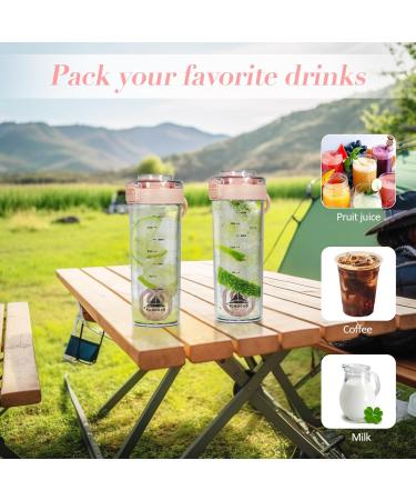 Premium 500ml Protein Shaker Durable BPA-Free Cup for Creamy Protein Shakes Odor-Neutral Fitness Shaker in Pink - Buy Online on GoSupps.com