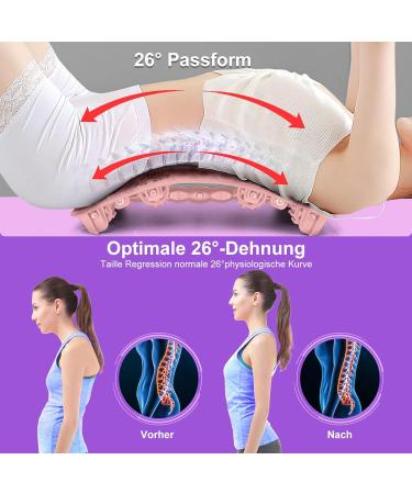 Back Extensor 2024 - Adjustable Multi-Level Spinal Support with Massage Wheels for Herniated Discs & Scoliosis - Neck & Back Pain Relief - Buy Online on GoSupps.com