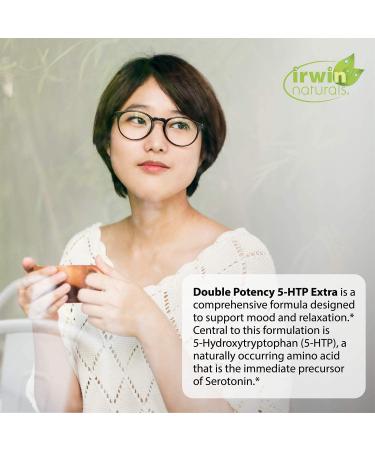 Irwin Naturals Double Potency 5-HTP Extra 60 Liquid Soft-Gels - Mood Support & Stress Relief - Buy Online on GoSupps.com