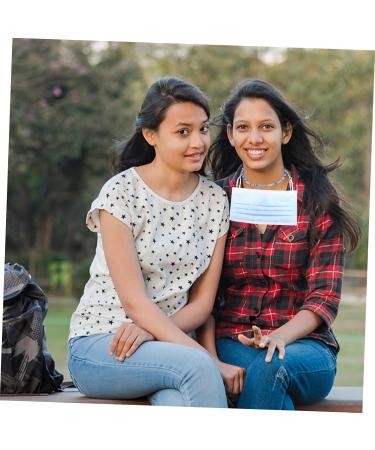 Clispeed 2 PC Adjustable Glasses Mask Chain Holder | Eyewear Band for Face Cover Sunglasses & Reading Glasses | 50cm Bead Chain Strap - Buy Online on GoSupps.com