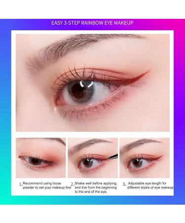 12 Colored Eyeliners Pen Set Waterproof Smudge-Proof Eye Shadow Pencil Liquid Eyeliner Makeup Set Long-Lasting High Pigmented Rainbow Eyeliner Pencils Kit Glitter Eye Liners for Women #39*12colour - Buy Online on GoSupps.com