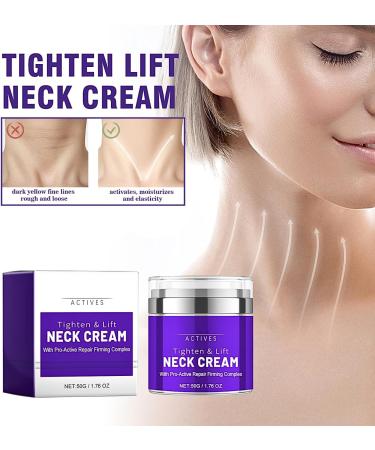 Face & Neck Tightening Cream Neck Firming Cream for Reduce Double Chin Neck Firming& Lifting Anti Wrinkle Neck Moisturizer Cream - Buy Online on GoSupps.com