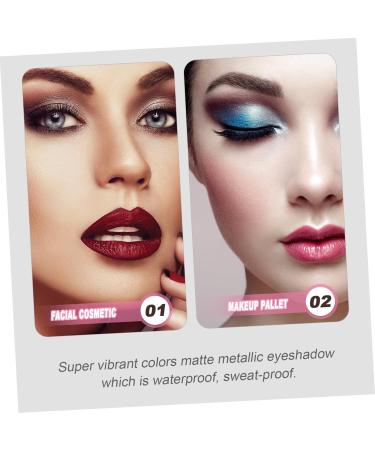 DECOMELODY 1 Piece Color Eyeshadow Palette Waterproof Matte Shimmer Eyeshadow For Any Skin Tone For Daily Makeup Special Occasions Pink - Buy Online on GoSupps.com