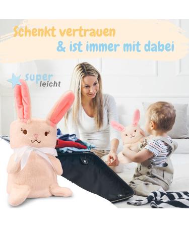 Babykajo 2-in-1 Baby Blanket & Cuddly Toy | Personalized Baby Gift for Boys & Girls | Perfect for Birth - Buy Online on GoSupps.com