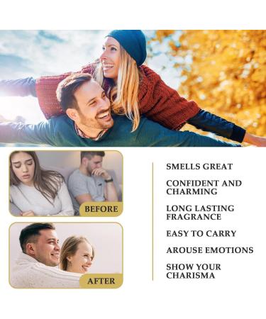 VYG Men's Cologne Men's Pheromone Cologne Fresh Dating Edition Perfume Long-Lasting Fragrance 3pcs - Buy Online on GoSupps.com