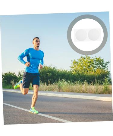 50 Pair Nipple Stickers for Men - Small Invisible Breast Pads & Cushions | Nipple Protection Accessories 3.5x3.5cm - Buy Online on GoSupps.com