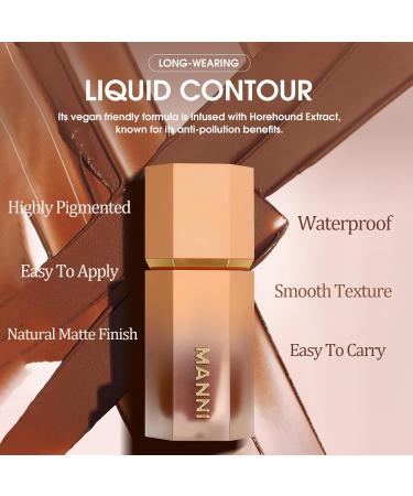 Sunset Bronze Liquid Bronzer Contour Stick - Waterproof Long-Lasting Concealer with Cushion Applicator - Natural Matte Finish - 1.00 ml - Buy Online on GoSupps.com