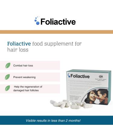 Foliactive Hair Loss Treatment - Pills & Spray for Effective Solutions | International Shipping Available - Buy Online on GoSupps.com