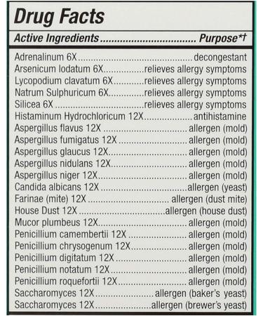 NatraBio BioAllers Allergy Relief - Mold, Yeast & Dust - 1 fl oz (30 ml) - Buy Online on GoSupps.com
