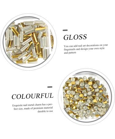 POPETPOP Shell Decor 25 Boxes Metal Nail Decoration Metal Charms for Nails 3d Nail Stickers Nail Decals Nail Art Decoration Nail Jewelry Nails Gems Nail Gems The Circle Accessories Pp - Buy Online on GoSupps.com