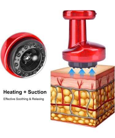 Electrical Cupping Set - 3 Massage Heads Adjustable Suction & 9-Stage Temperature Control for Full-Body Relaxation & Muscle-Skin Lift - International Shipping Available - Buy Online on GoSupps.com