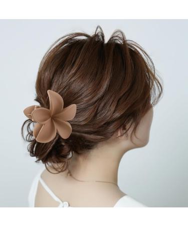 Shop 6 Elegant Flower Hair Clips for Women Stylish Accessories for Thick Hair in 6 Colors | Perfect Gift for Girls - Buy Online on GoSupps.com