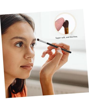 Beatifufu 6pcs Handle Horse Makeup Eye Bristles Blending Professional Handles with for Miss Plastic Hair - Buy Online on GoSupps.com