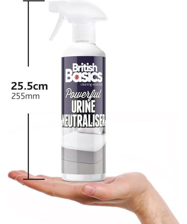 BritishBasics Urine Neutraliser Eliminator 500ml | Stain & Odour Remover - Clear Formula - Buy Online on GoSupps.com