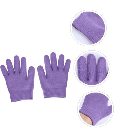 Ipetboom Moufles Hydratants en Gel pour Soins des Mains Taille Unique Hydratants aux Huiles Essentielles pour Adultes Usage Spa Exfoliation Mains S ches Couleur Violet - Buy Online on GoSupps.com