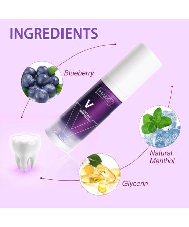 IJGD Purple Toothpaste for White Teeth - Effective Color Correction & Whitening Serum - Buy Online on GoSupps.com