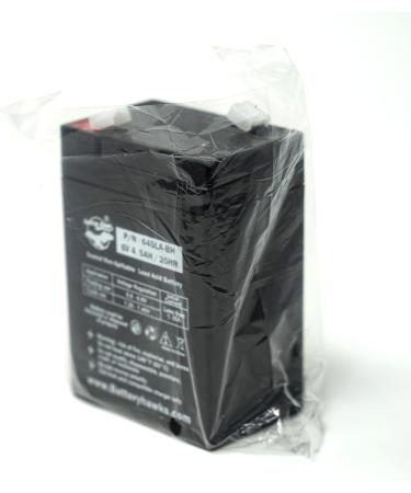 Buy ELB-0604 6V 4.5AH SLA Batteries - 5 Pack for Exit Sign Emergency Lights | International Shipping Available - Buy Online on GoSupps.com