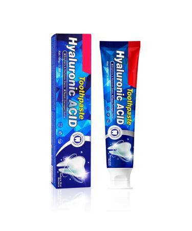 Hyaluronic acid structure toothpaste deep cleaning whitening toothpaste spots and bad breath remove calms up gums and soft tissue mouth cleaning (1 pc)
