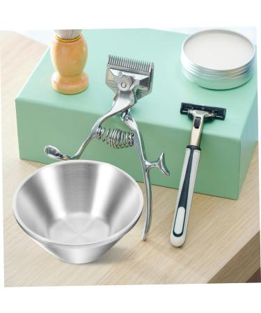 Hapinary Stainless Steel Shaving Bowl - Portable Razor Cup for Men | Durable Shaving Foam Shell & Tools - Buy Online on GoSupps.com