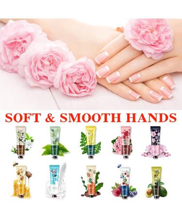 10 Pack Natural Botanical Fragrance Hand Cream Travel Gift Moisturizing Mini HandSet for Chapped and Work Hands Lotion Travel Size for Men and Women Natural Shea Butter and Aloe Vera 10p - Buy Online on GoSupps.com