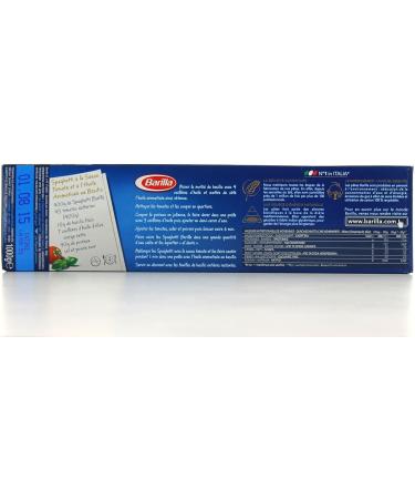  G n rique Barilla Spaghetti Pasta No. 5 1 kg 1 kg Pack of 4 Sold as a Set - Buy Online on GoSupps.com