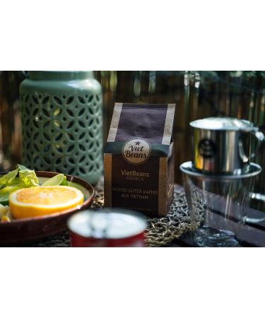 VietBeans 100% Arabica - Grains de caf Arabica entiers - Caf exclusif des Highlands - 250g - Buy Online on GoSupps.com