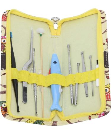 Stainless Steel Ear Pick Spoon Set for Ear Wax Removal and Cleaning - Buy Online on GoSupps.com