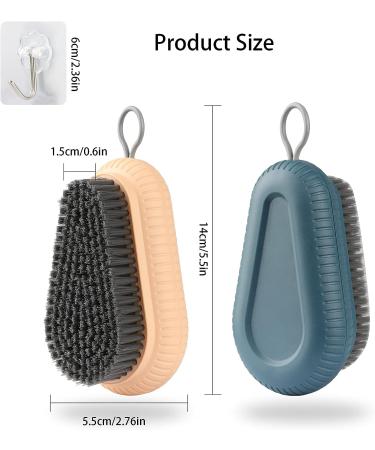Nail Brush Set - Heavy Duty Cleaning Brushes for Fingernails and Toes - Durable Bristles - 2 Pack - Buy Online on GoSupps.com