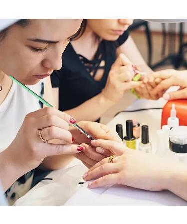 Lambo Nail Brushes 12 Nail Brushes Pens Set Nail Extension Gel Brush Nail Carved Brush Nail Gel Brush for Salon at Home with 24 Stickers - Buy Online on GoSupps.com