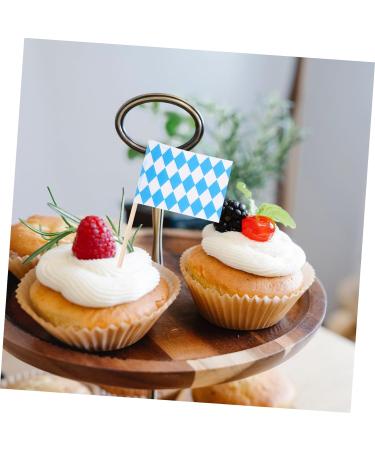 Zerodeko 1000 Pcs Oktoberfest Toothpick Banner Hawaiian Decor Food Labels Gingham Party Supplies Miniture Decoration Toothpick Flags Hawaiian Cocktail Picks German White - Buy Online on GoSupps.com