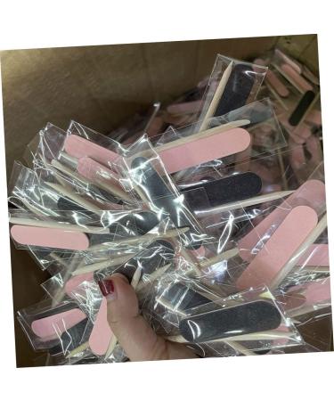 Beavorty 100 Sets Manicure Tools Set Wooden Nail Pick Nail Art Files Buffering Files Manicure Stick Manicure File Wood Nail Sticks Rough Mini Nail Files and Orange Sticks Care Shaping File - Buy Online on GoSupps.com