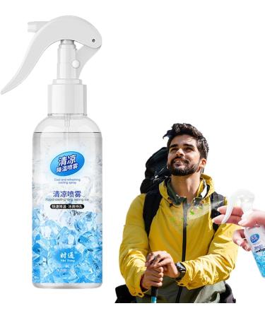 Refreshing Spray Instant Cooling 100ml Soothing and protective spray for face and body keep cool in hot weather with this refreshing mist ideal for stagnant - Buy Online on GoSupps.com