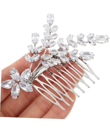Ipetboom Bangs Comb Hair Combs for Women Bridal Hair Combs for Wedding Bridal Headpiece Crystal Headpiece Goody Hair Clips for Women Tiara Rhinestone Decorate Bridesmaid Mori Department - Buy Online on GoSupps.com