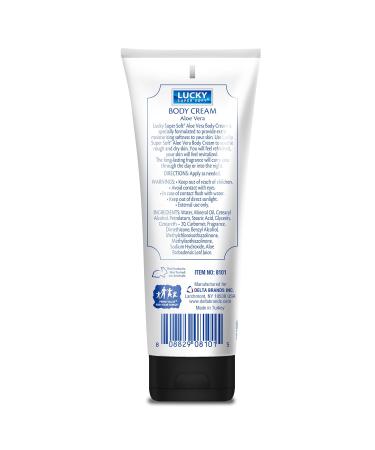 Buy Lucky Super Soft Body Cream with Aloe Vera - 8 Ounce | Best Moisturizer for Soft Skin - International Shipping Available - Buy Online on GoSupps.com