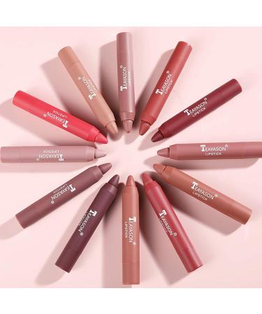 Mimore 3-Piece Matte Lipstick Set - Fruit Taste Waterproof Durable & Portable Makeup Kit - Buy Online on GoSupps.com